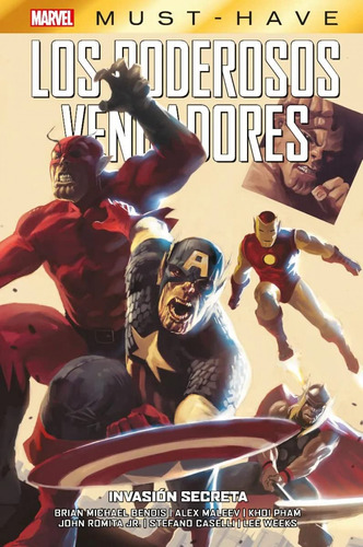 Marvel Must Have Poderosos Vengadores 3 Invasion Secreta - V