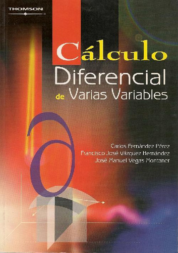 Libro Cálculo Diferencial De Varias Variables De Carlos Fern