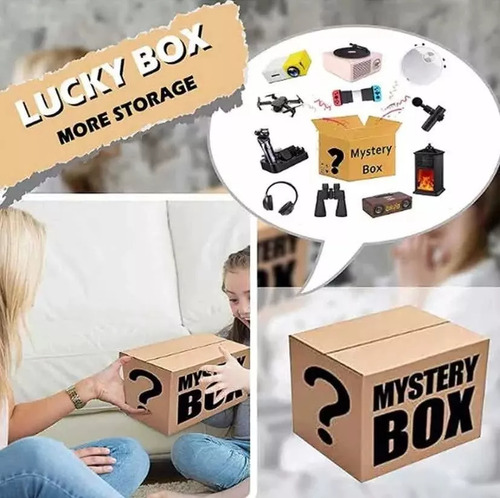 Caja Sorpresa Misteriosa De Electrónica Nivel Oro Premium Sk