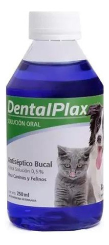 Dental Plax Antiseptico  Enjuague Bucal Para Perro 250ml