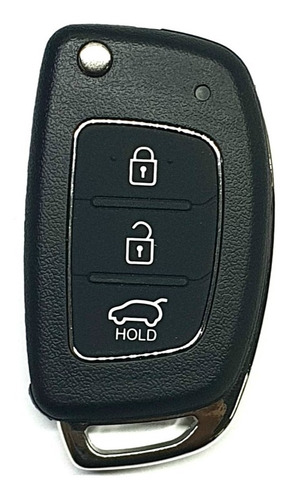Imagen 1 de 4 de Kit De Carcasa Para Control Hyundai Grand I10 3 Botones