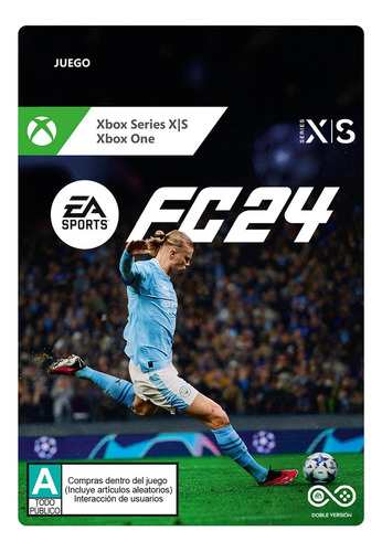 Fc 24 Standard Edition Crossgen Blundle Xbox Codigo (Reacondicionado)