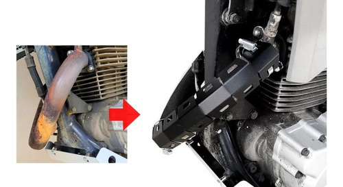 Protector De Curva De Escape Para Honda Crf 230 250 450 Crf2