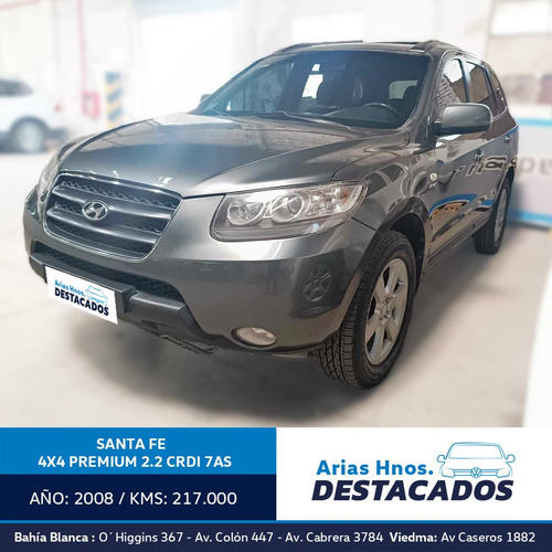 Hyundai Santa Fe 2.2 Gls Crdi 5at 7p Premium