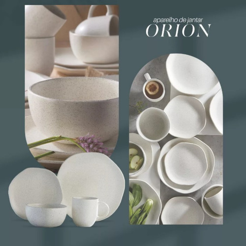 Aparelho De Jantar Off Orion 16 Peças Conjunto Moderno Dolce Home