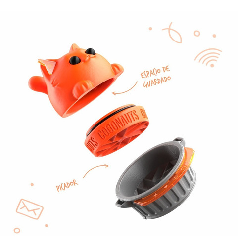 Cogonauts Flidas - Picador Coleccionable Color Naranja