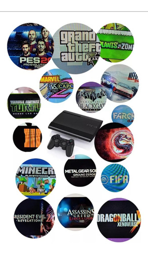 Sony Playstation 3 250gb + Joystick Ps3 + Hdmi Negro (Reacondicionado)