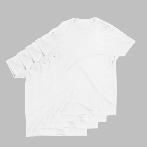 comprar Playeras Mayoreo Lisas Negro Blanca Hombre Caballero 15 Pzas