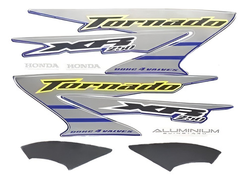 Kit Adesivos Honda Xr 250 Tornado 2006 Azul  - Lb00996