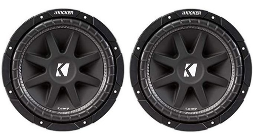 2) Kicker C104 - Subwoofers De Audio Para Coche (10 Pulgada.