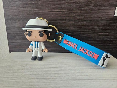 Llavero De Silicona Michael Jackson Smooth Criminal