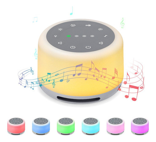 Máquina De Sonido White Noise Mood Light Music Para Dormir