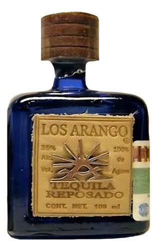 Pack De 12 Tequila Los Arango Reposado Mini 100 Ml