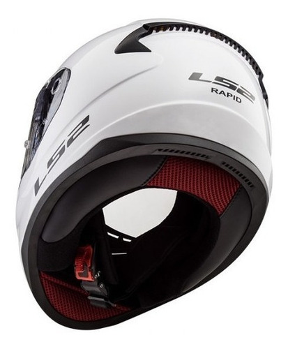 Imagen 4 de 10 de Casco Integral Ls2 Ff353 Rapid Negro Mate Ece22-05