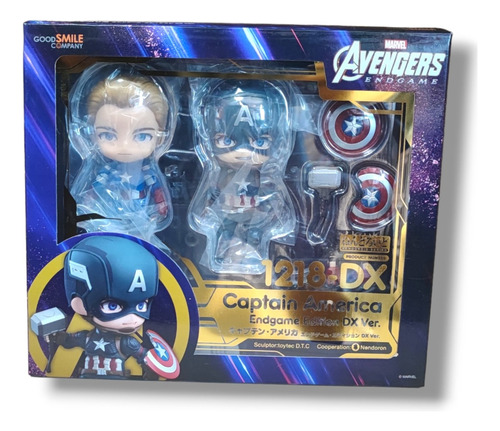 Nendoroid Capitan America 1218dx Endgame Marvel Avengers