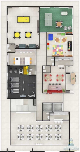 Imagem 20 de 30 de Apartamento Com 1 Dorm, Canto Do Forte, Praia Grande - R$ 323 Mil, Cod: 9566 - V9566