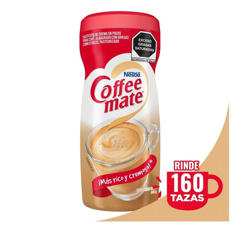 Sustituto De Crema En Polvo Nestlé Coffee Mate Original 640g