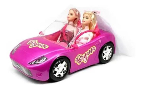 Convertible Barbie Control Remoto Muñecas Recargable Luz