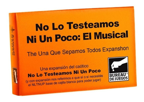 No Lo Testeamos Ni Un Poco:  El Musical - Expansión - Juego 