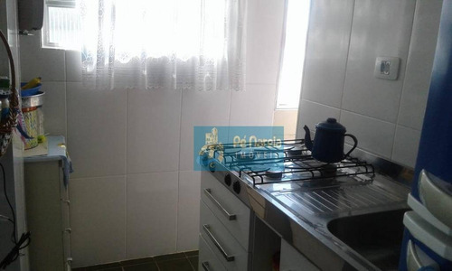 Imagem 9 de 21 de Apartamento Com 1 Dormitório À Venda, 55 M² Por R$ 235.000,00 - Vila Guilhermina - Praia Grande/sp - Ap0102