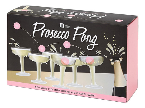 Prosecco Adult Drin Incluye Vasos Y Pelotas De Pingpong...