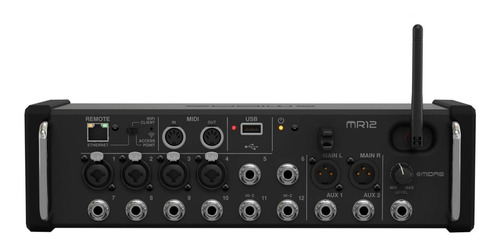 Mezcladora Digital Midas Mr12 Montaje Rack 12 Entradas