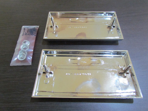 Imagen 8 de 8 de Par Emblema Chevrolet C10 66 1966 Accesorio Pickup Camioneta