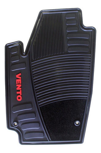 Tapetes Originales Vw Vento Letras Rojas 2013-2020 Uso Rudo