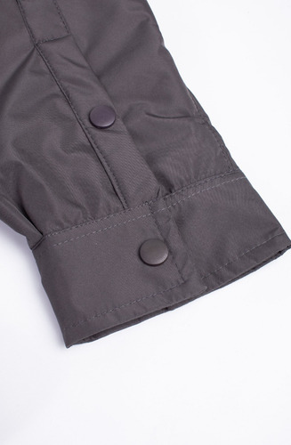 Imagen 8 de 9 de Campera Woodoo Coach Jacket Marplatizada - Gris