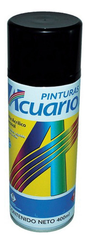 Pintura Aerosol 400ml Negro Bril Acuario Aa79905