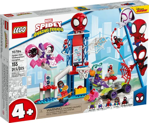 Lego Marvel Spider-man Web Quarter Hangout 10784 Set De Cons