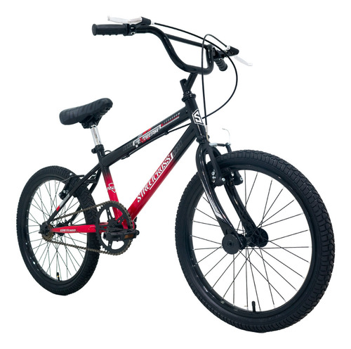 Bicicleta Veloci Extream Rodada 20 Rojo Infantil Tamaño del cuadro S