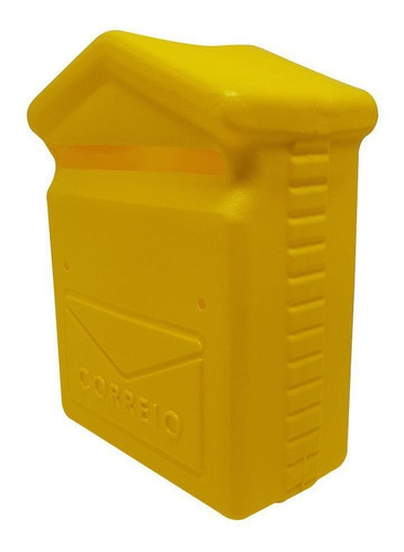 Caixa De Correio Correspondência Pvc 25x20x10cm Plástico