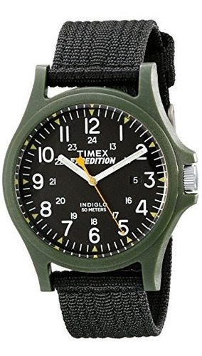 Timex Tw4999800 Expedition Acadia - Negro / Verde Reloj De P