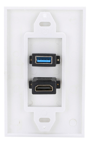 Nuevo Panel De Pared Multimedia Integrado Hdmi Usb3.0 Dos