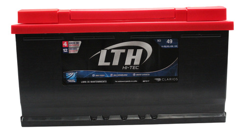 Bateria Lth Hi-tec 12v 850 Amperes Modelo H-49-850