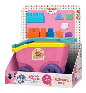 Carriola Didática Playskool Little Poney Divertoys