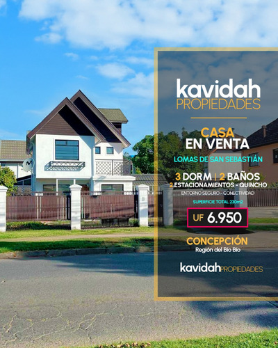 3d/2b/2e Amplia Casa En Lomas De San Sebastián