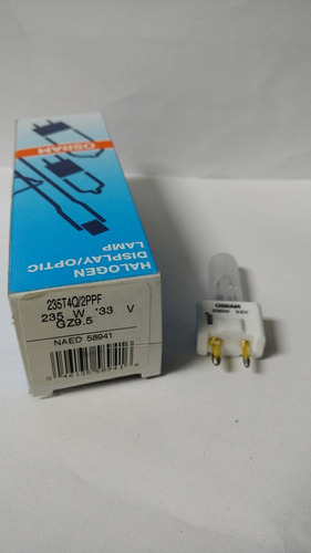 Foco Q235 Lampara Halogena Amsco 235w 33v Gz9.5 58941 Osram