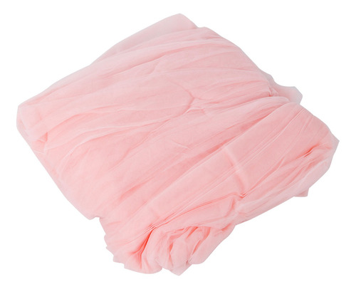 Cama Infantil De Malla Para El Hogar Con Mosquitera Rosa, Co