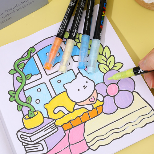 Libro Para Colorear Jardín: Animales Y Flores Botánicos