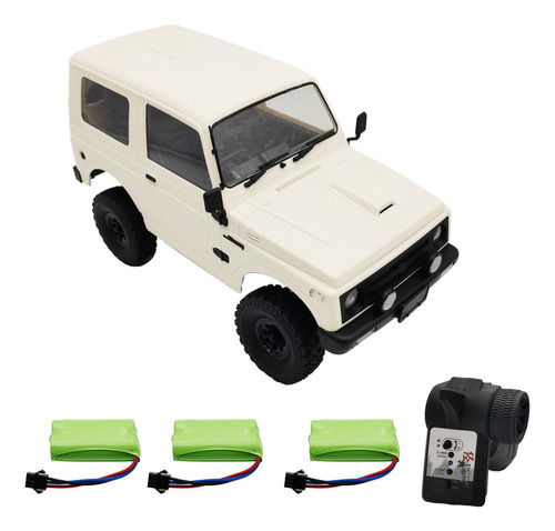 Vehículo Eléctrico C74 Rc Truck 4wd 1/10 Rc Rock Crawler Rtr