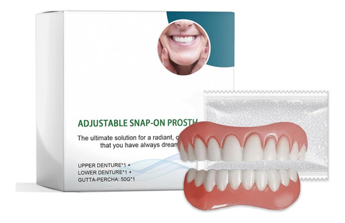 Juego De Prótesis Dentales Ajustables Snap-on