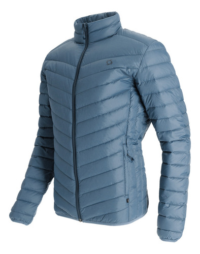 Parka Pluma Epok Hombre Azul Doite