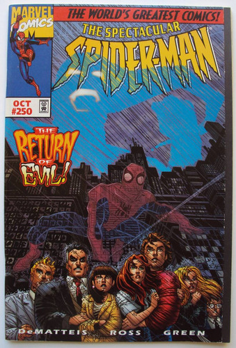 Spectacular Spiderman 250 Port. Gatefold Marvel Comics 1997