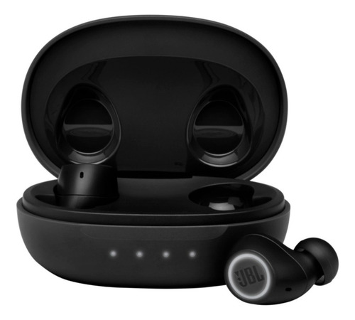 Auriculares in-ear inalámbricos JBL Free negro con luz LED - Bueno (Reacondicionado)