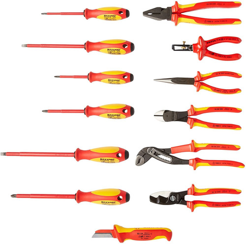 Knipex Tools - Juego De Electricistas De 13 Piezas En Bolsa 
