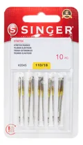 Comprar Agujas Singer 2045 Maq Familiar Punta Bolita X Paquete Color Numero 18 (110-18)