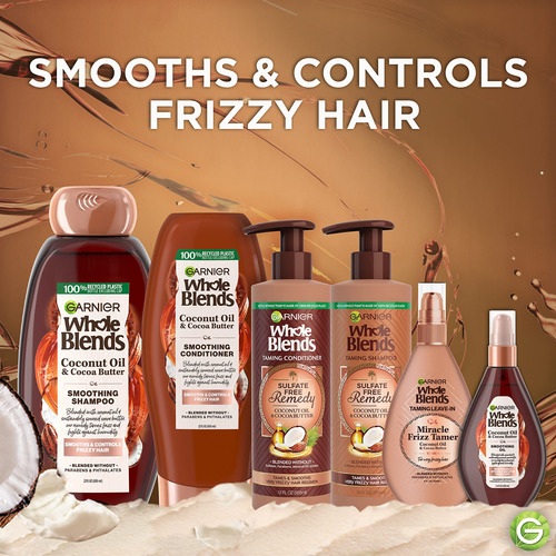 Conjunto De Shampoo E Condicionador Garnier Whole Blends 650