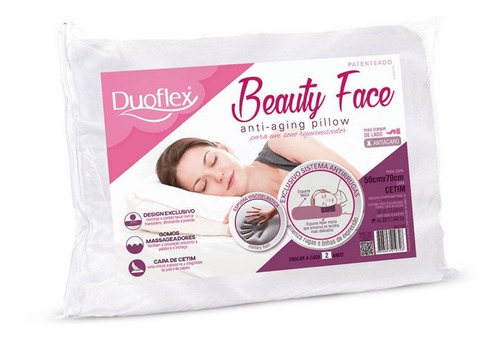 Travesseiro Beauty Face Pillow Duoflex - Bf3100